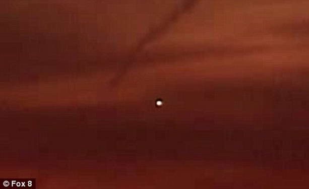 НЛО сняли на видео над озером Эри в американском штате Огайо