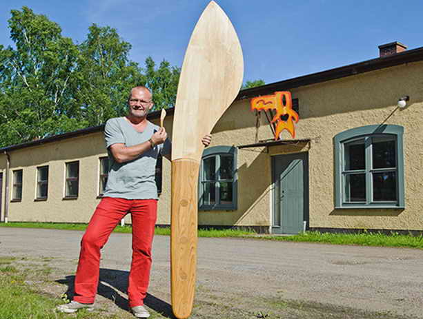 Самый большой в мире столовый нож в Книге рекордов Гиннеса